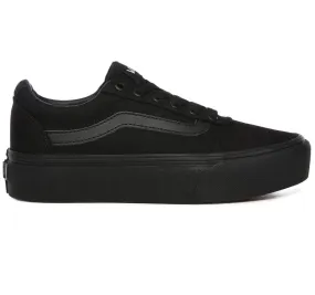 Sneakers Yoga Vans scarpa sneakers con zeppa da donna in canvas Ward VN0A3TLC1861 nero