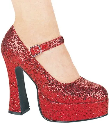 1950's Mary Jane Shoes 5" Inch Heel with 1.25" Platform (ES557-Eden-G)