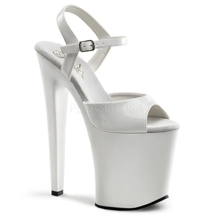 8" Spike Heel Platform Sandals (XTREME-809 ) High Heels Stuck In Glue