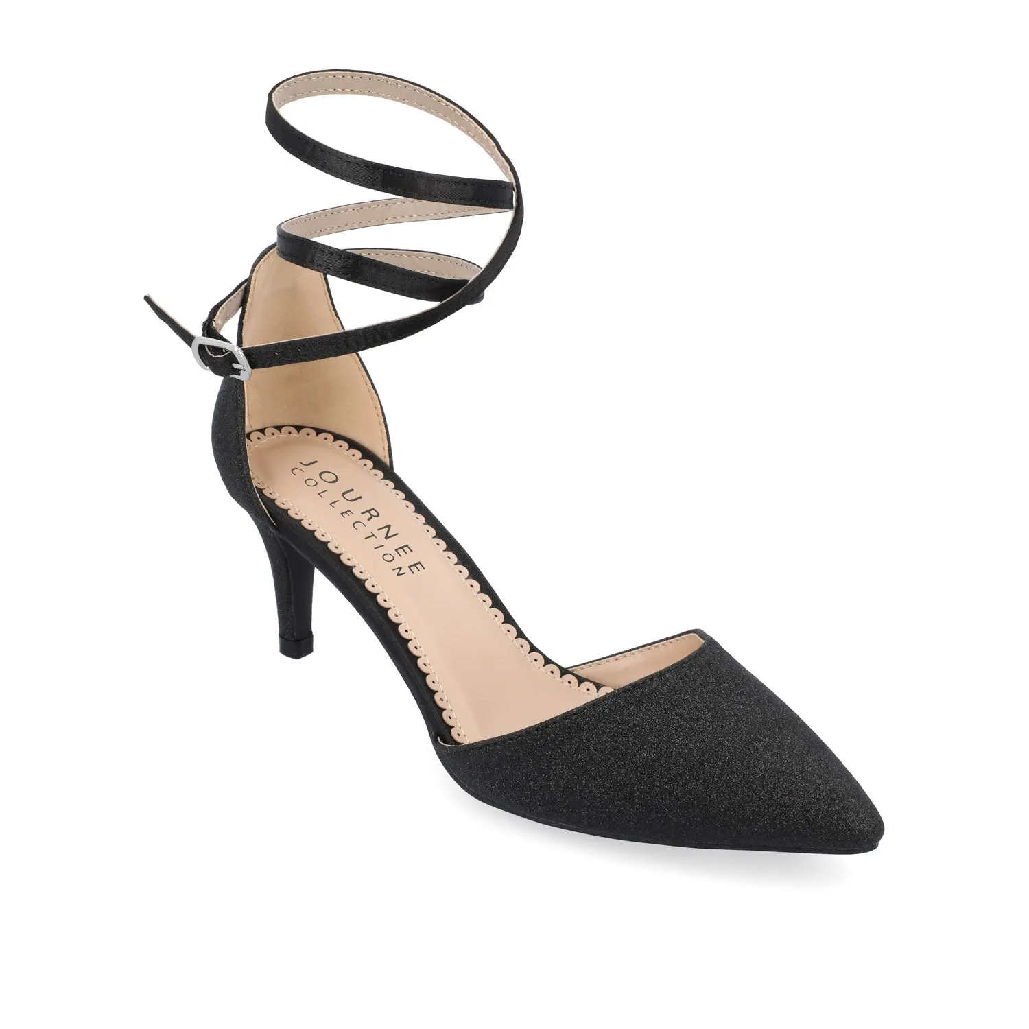 High Heels Brunette Porn LUELA STILETTO HEELS IN GLITTER