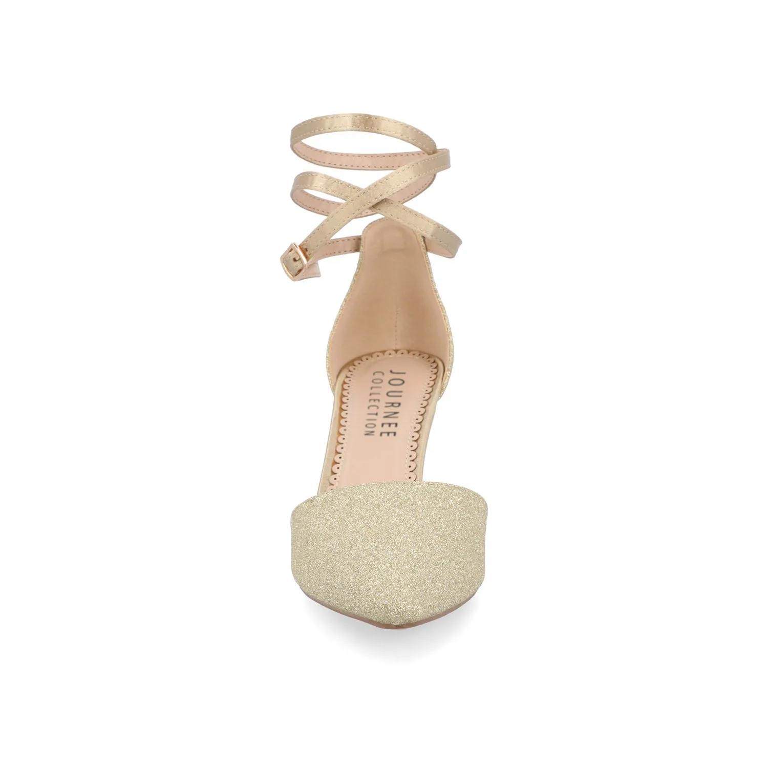 Graduation Heel Shoes LUELA STILETTO HEELS IN GLITTER