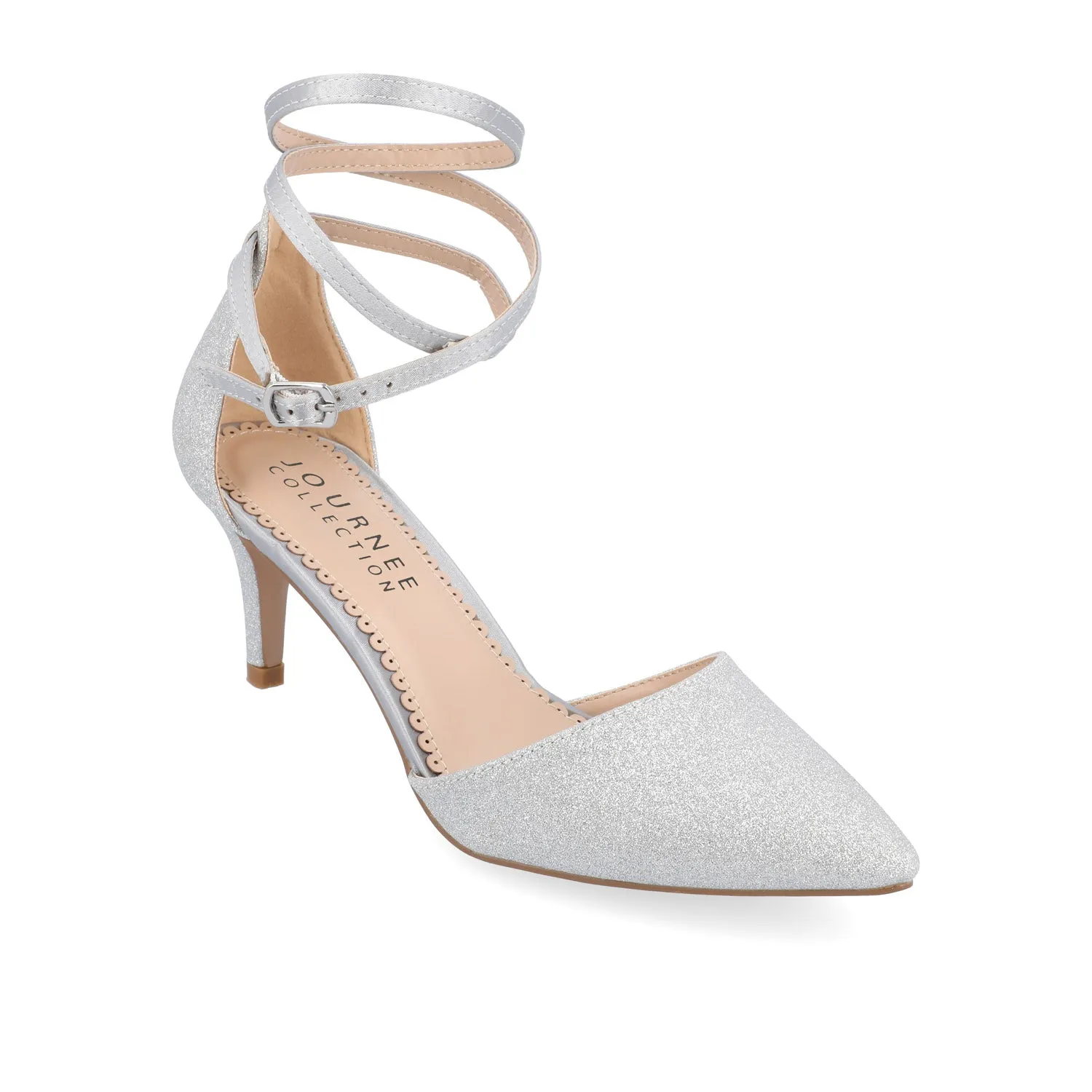 LUELA STILETTO HEELS IN GLITTER Heels For Prom