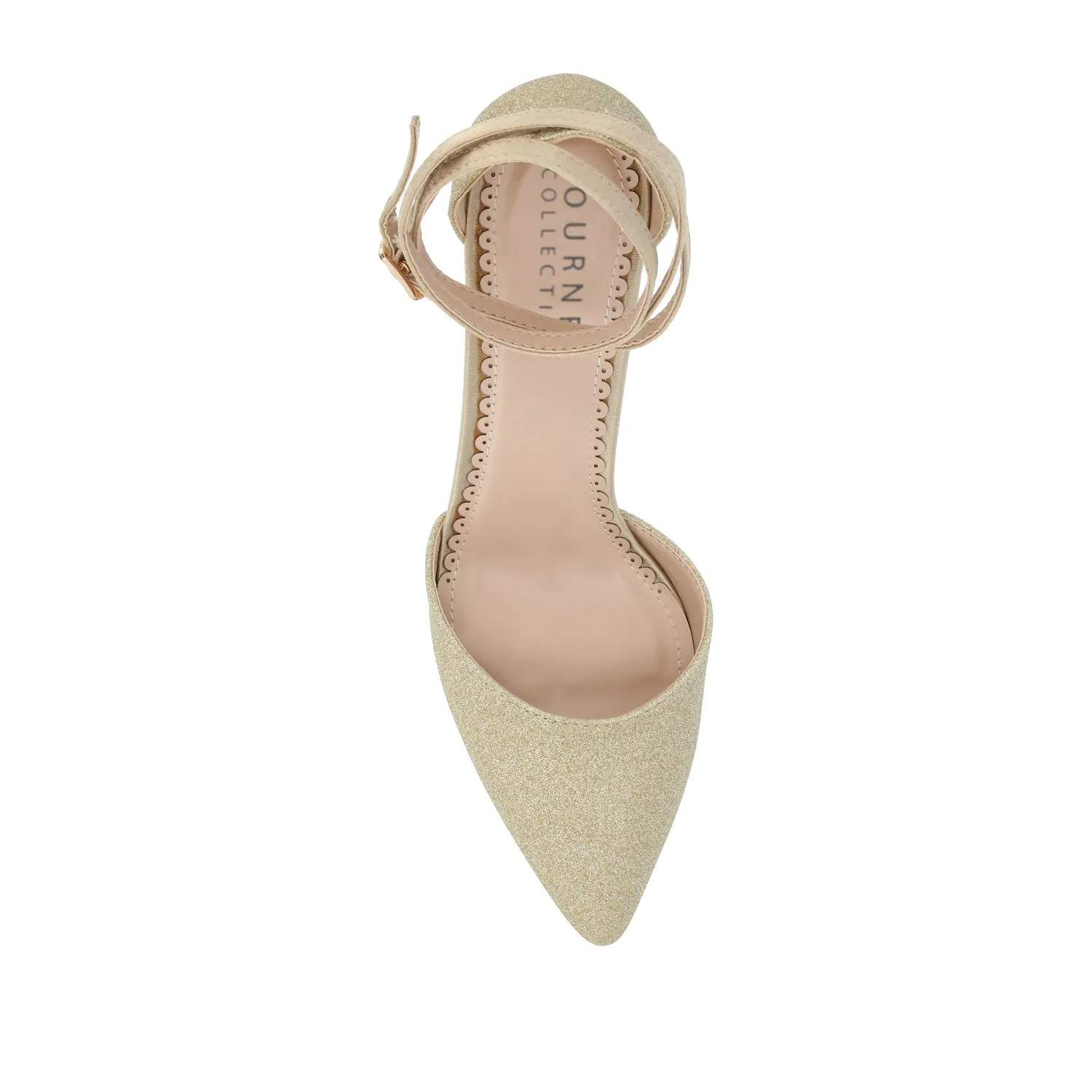 LUELA STILETTO HEELS IN GLITTER The Most Comfortable Heels