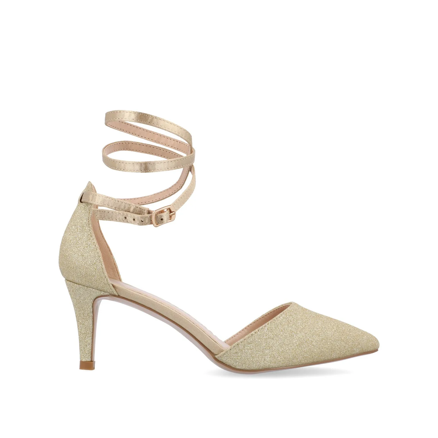 High Heels Vs Stilettos LUELA STILETTO HEELS IN GLITTER