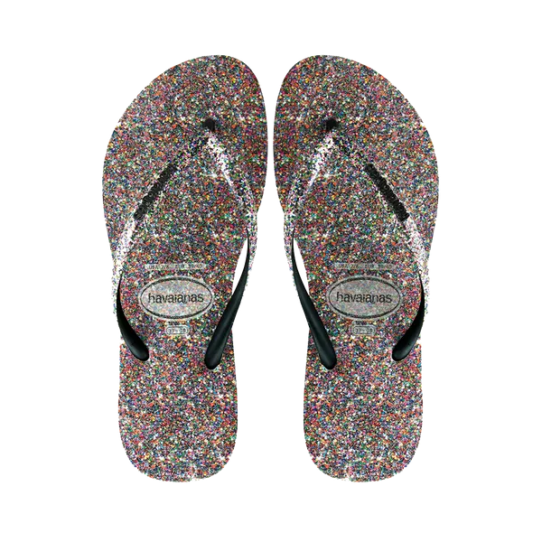 Goodfellow Flip Flops SLIM CARNAVAL - BLACK