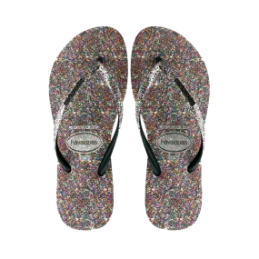 SLIM CARNAVAL - BLACK Exercise Flip Flops