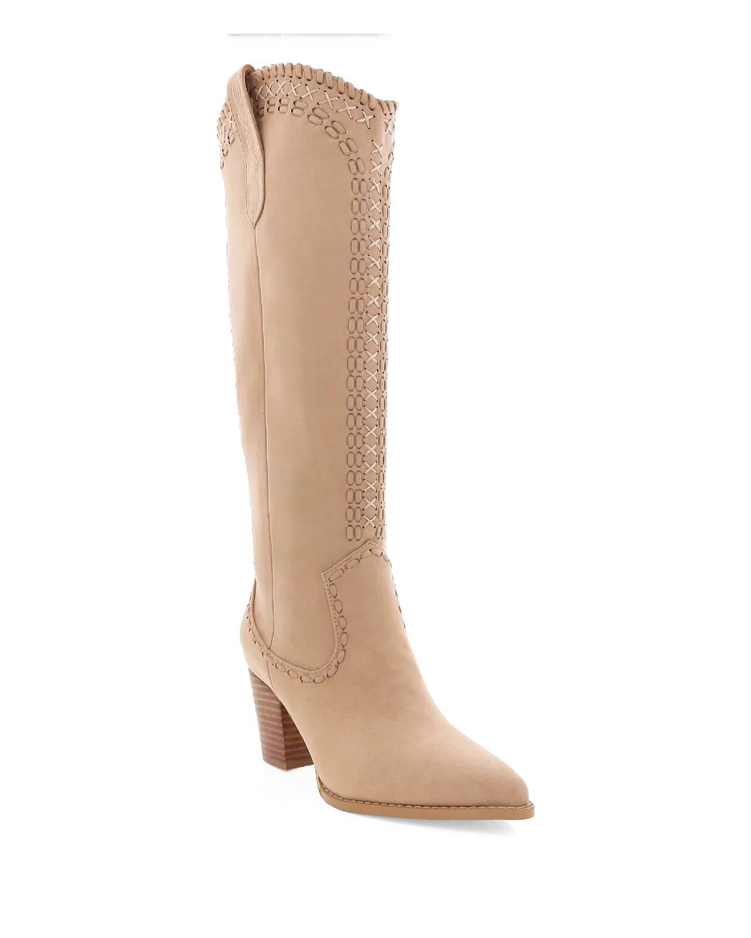 Leopard Print Thigh High Boots FINLEY - PORCINI SUEDE