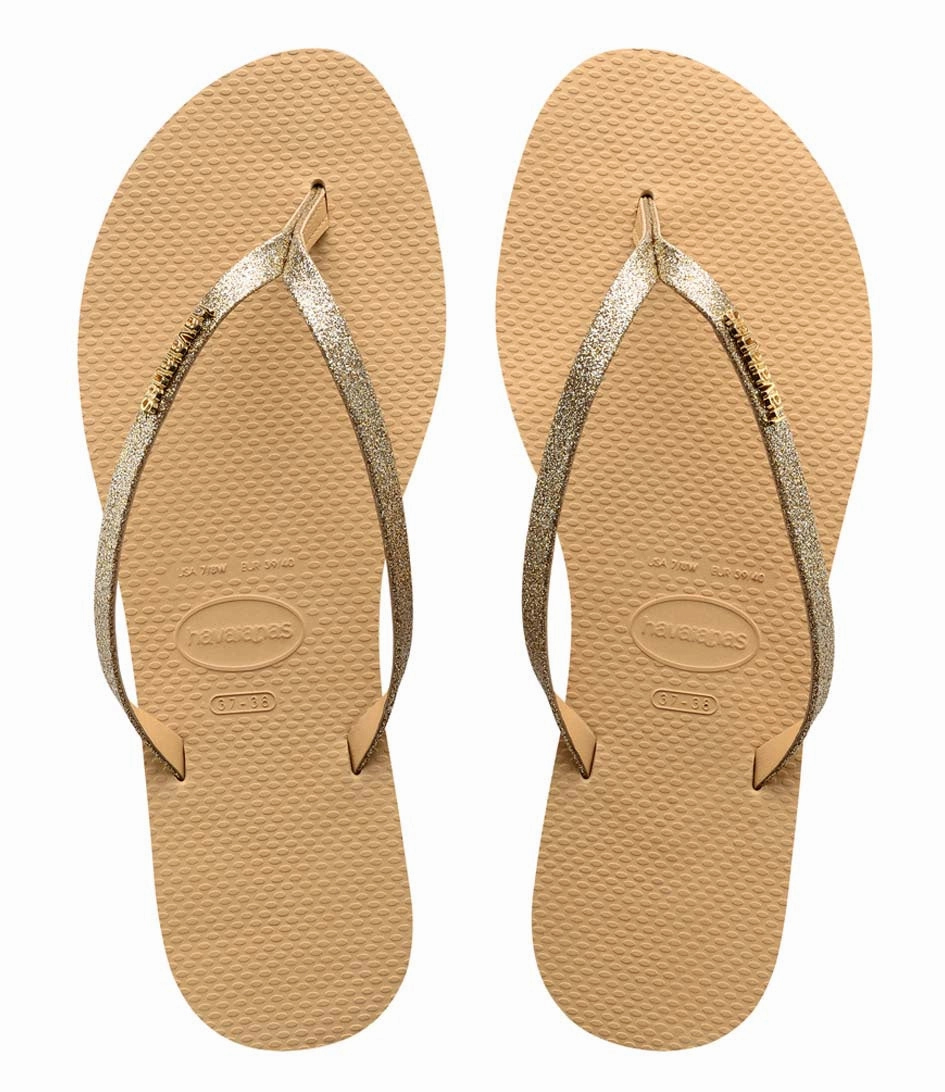 HAVAIANAS YOU GLITTER - GOLDEN Trooper Slippers