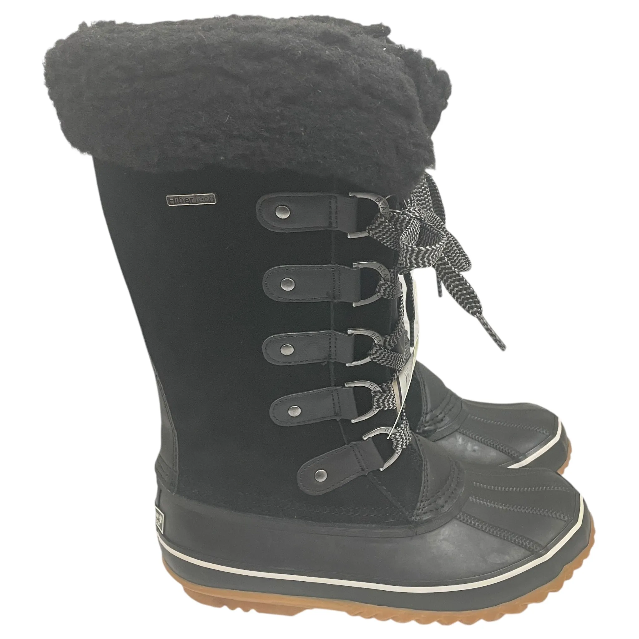 Hiking Boots Waterproof Or Not Boots Hiking By Bearpaw In Black, Size:7