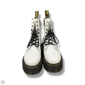 Boots Combat By Dr Martens In White, Size: 7 Combat Boota