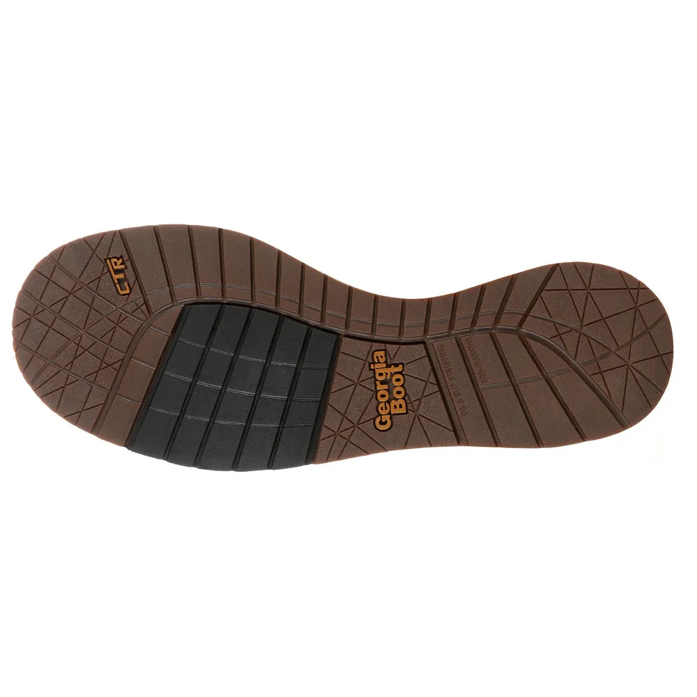 Podiatrist Recommended Work Boots Wedge 6 Inch Electrical Soft Toe Work Boots