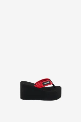 Ilse Jacobsen Cheerful Flip Flops Wedge Sandals