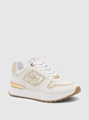 J 41 Sneakers White Beige Koyaa Sneakers