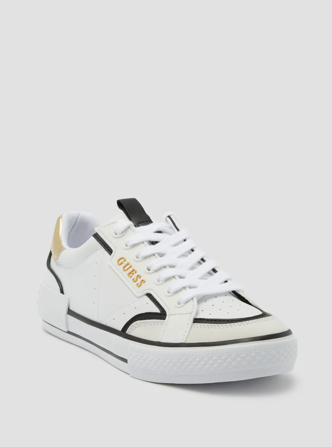 Sneakers Luxus White Gold Lollin Low Top Sneakers