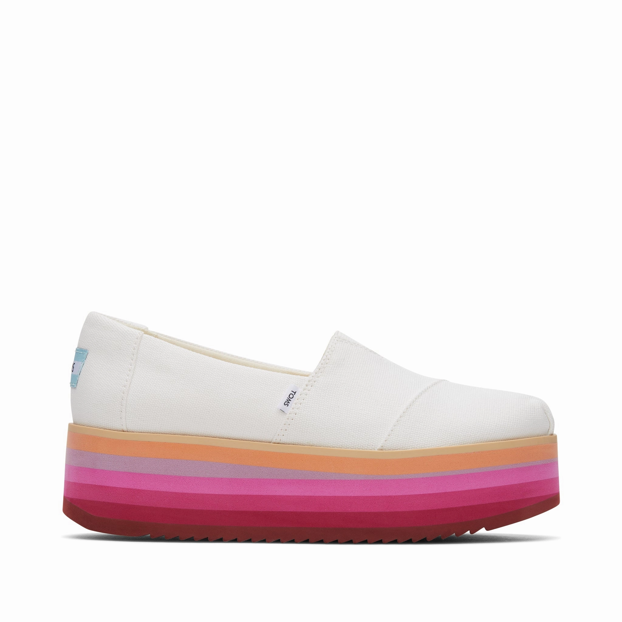 Dr Scholl's Espadrilles White Canvas Alpargata Platform Espadrille