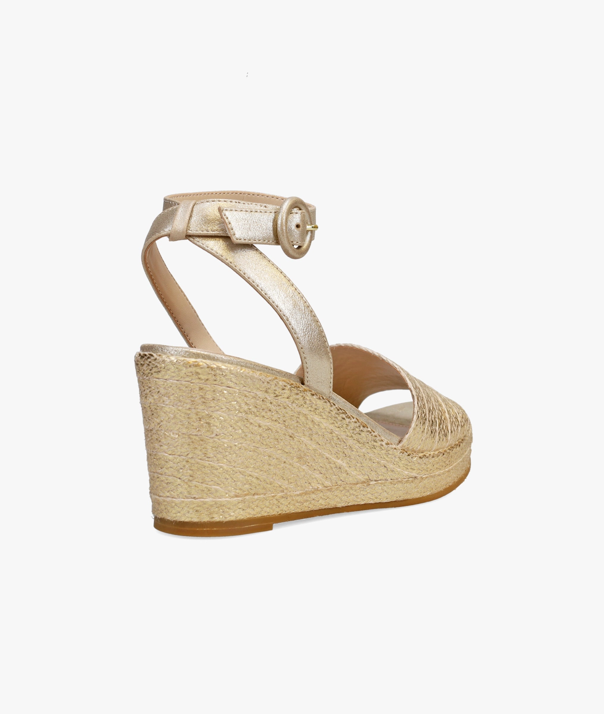 Wilder Wedge - Gold Yves Saint Laurent Espadrilles