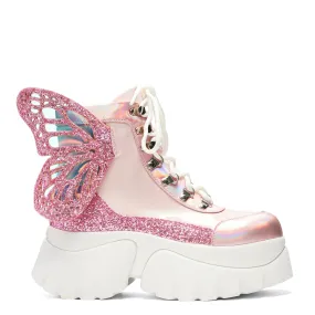 Wings of a Bubblegum Eyed Pixie Boots Mary Jane Shoes Alt