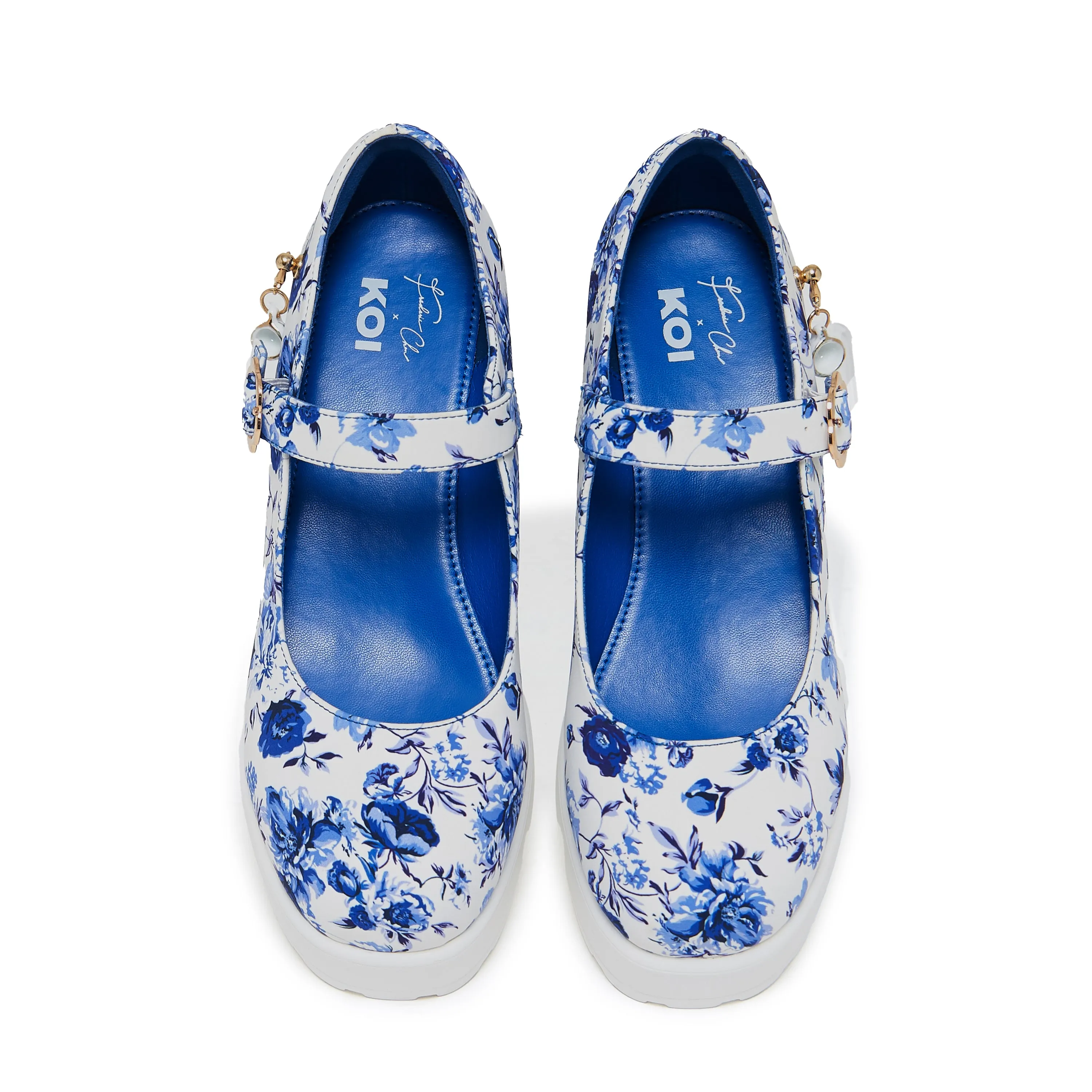 Tira Mary Janes ' Porcelain Edition' Mary Janes Comfort Shoes