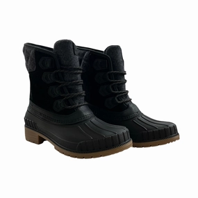 Women's Sienna Mid S Black Most Comfortable Snow Boots