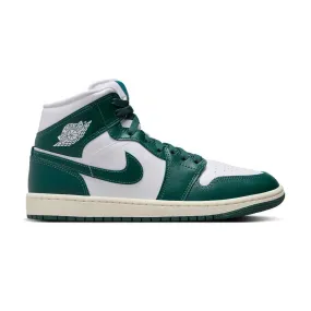 Basketball Shoes On Sale Nearby Wmns Air Jordan 1 Mid 'Sail Oxidised Green'