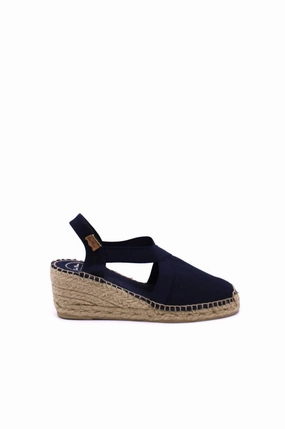 Tony Espadrilles Women's Ter Wedge Espadrille In Navy