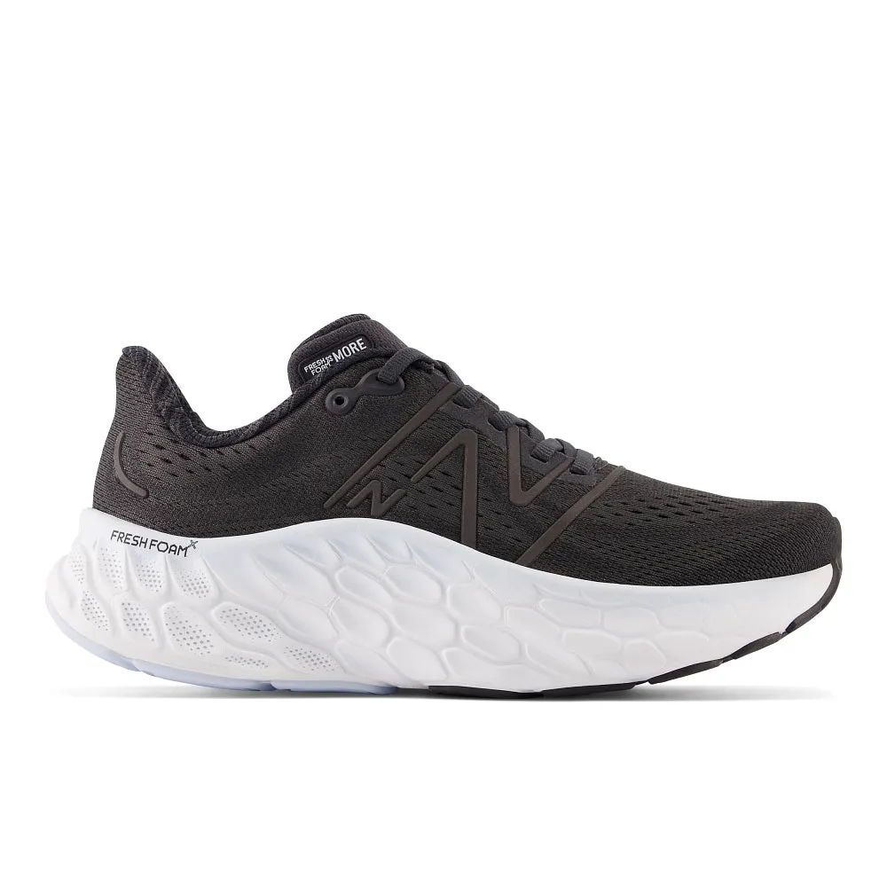 Baseball Shoes New Balance Women's New Balance Fresh Foam X More v4, Black, 10 B Medium