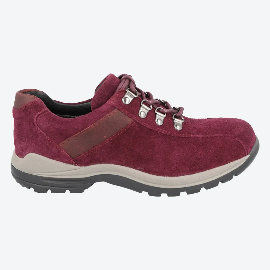 Slip Resistant Hiking Boots Womens Wide Fit DB Wyoming 2 Waterproof Hiking Sneakers