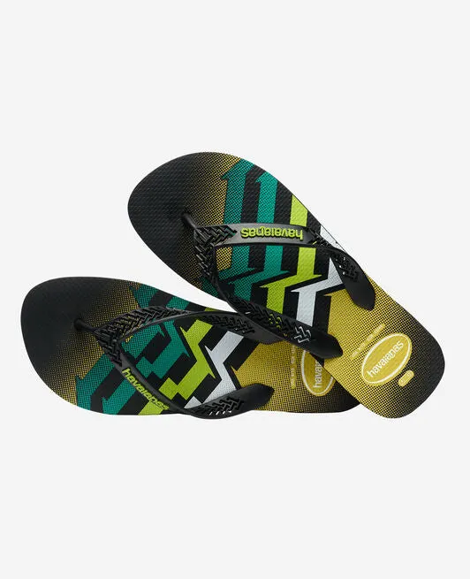 Flip Flops Go Walk HAVAIANAS POWER LIGHT - BLACK