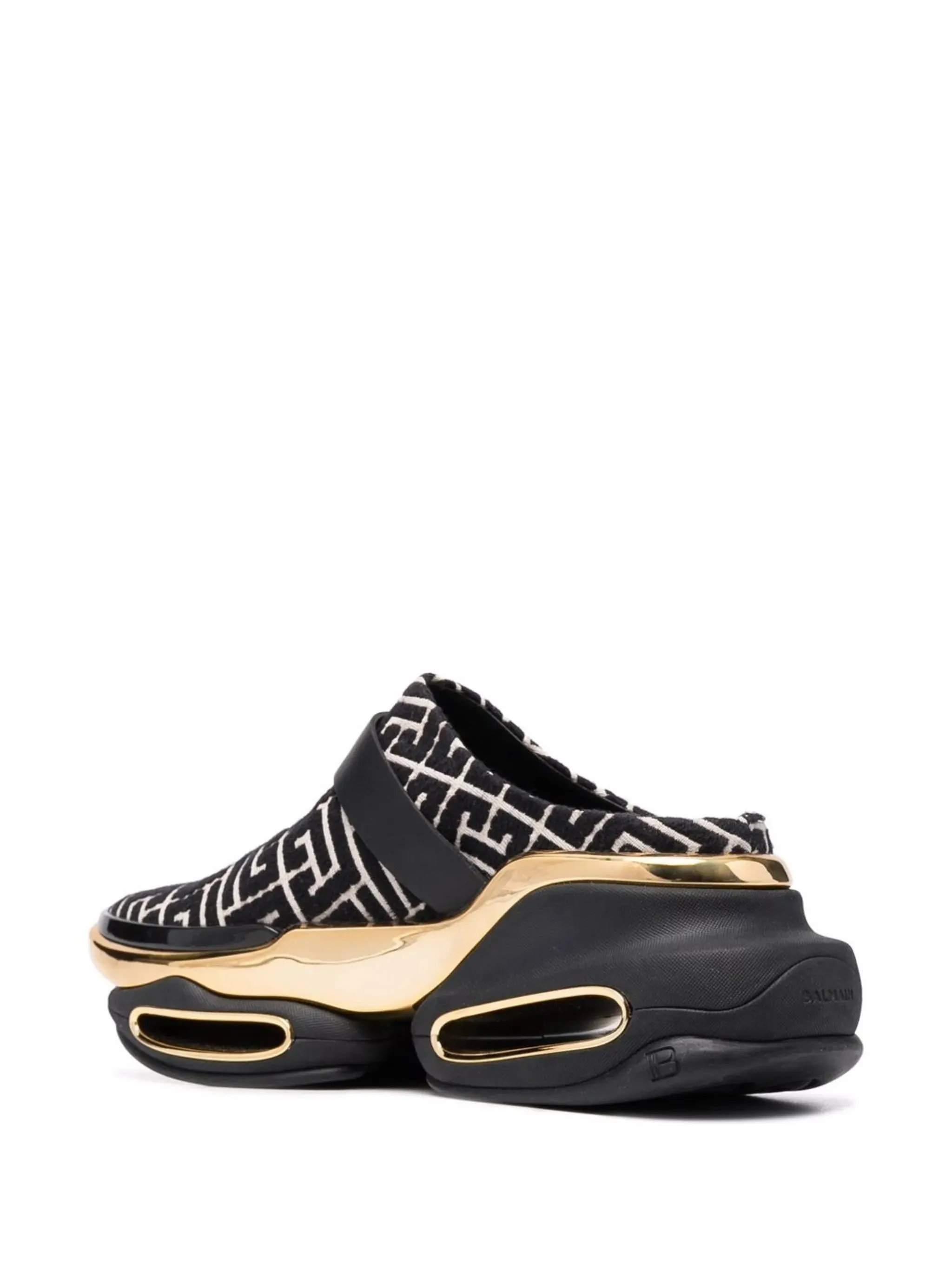 Stan Smith Mule Shoes B-Bold monogram-pattern mules