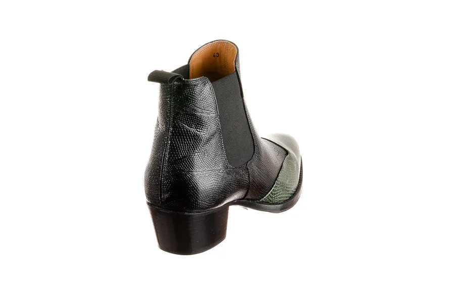 Bb Viper High Heel Ankle Boots Leather