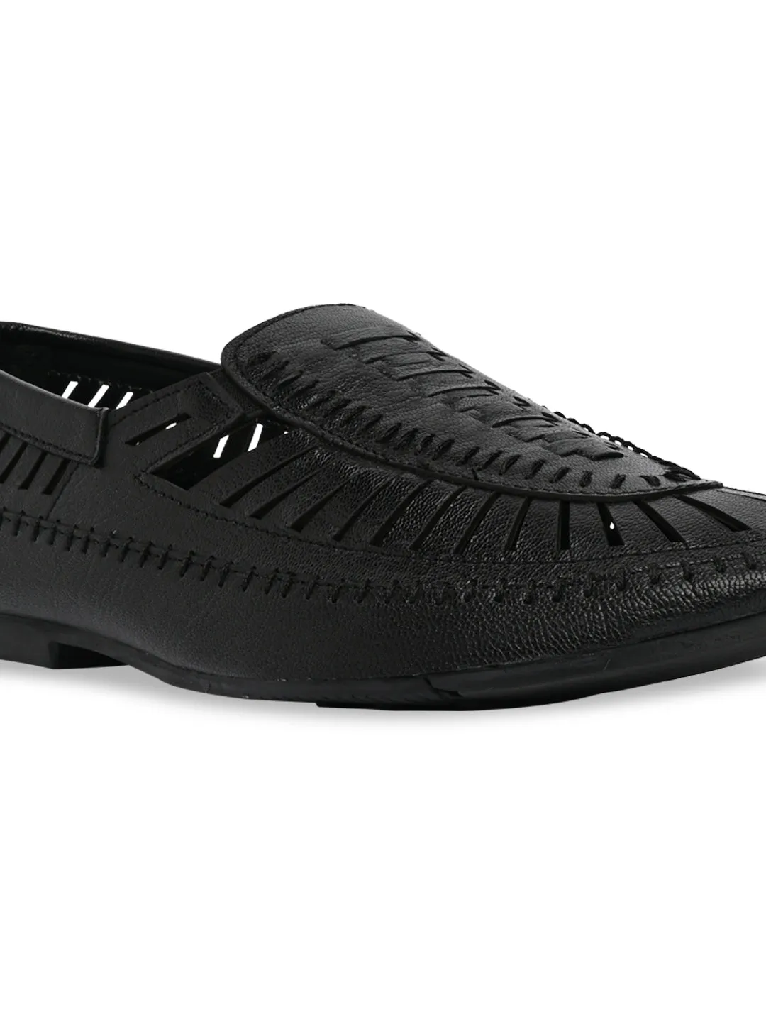 Regal Black Men Ethnic Mojari Sandals Eileen Fisher Espadrille