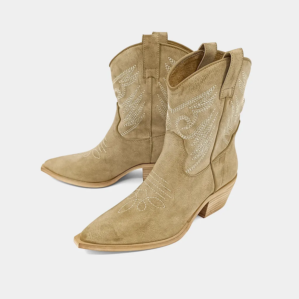 ZAHARA Platform Cowgirl Boots