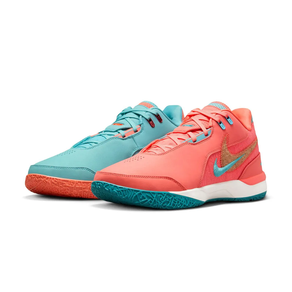 Zoom Lebron Next Gen AMPD EP 'Mineral Blue Light Wild Mango' Best Rated Basketball Shoes 2025