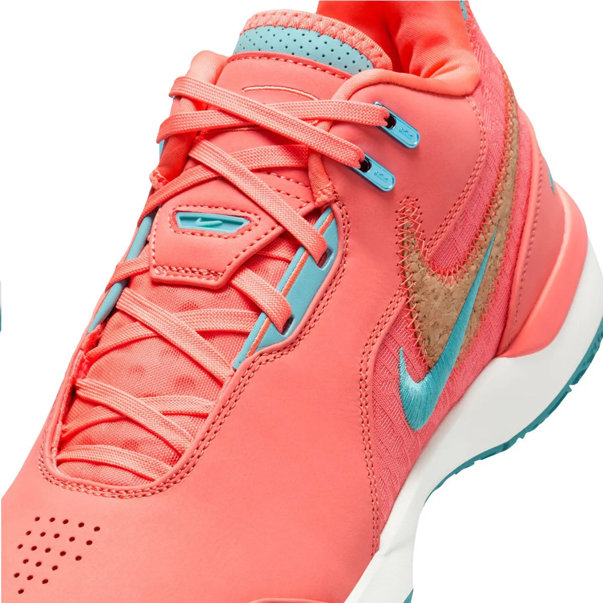 Zoom Lebron Next Gen AMPD EP 'Mineral Blue Light Wild Mango' Rivalry Basketball Shoes